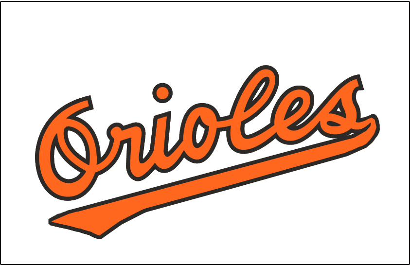 Baltimore Orioles 1955-1962 Jersey Logo iron on transfers for T-shirts